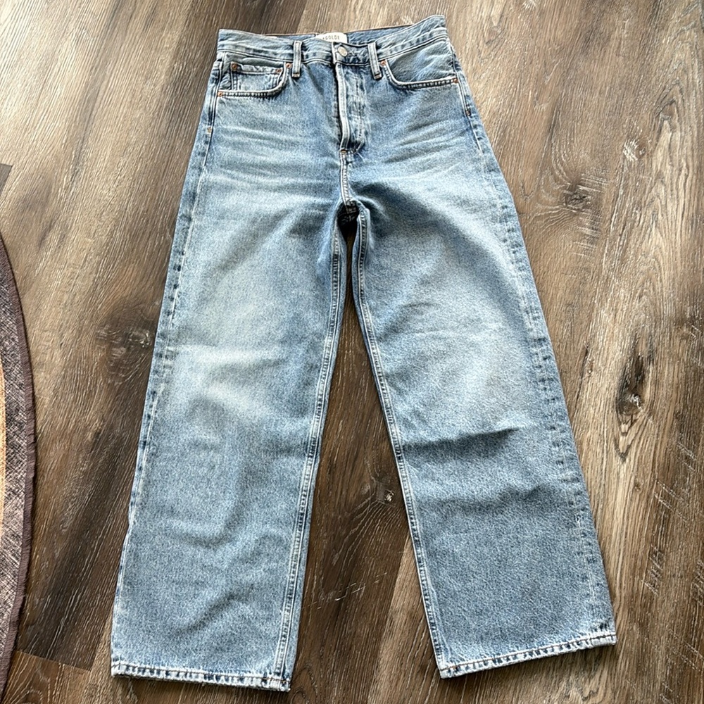 Agolde 26 Ren Jeans Wide Leg Journey NWOT